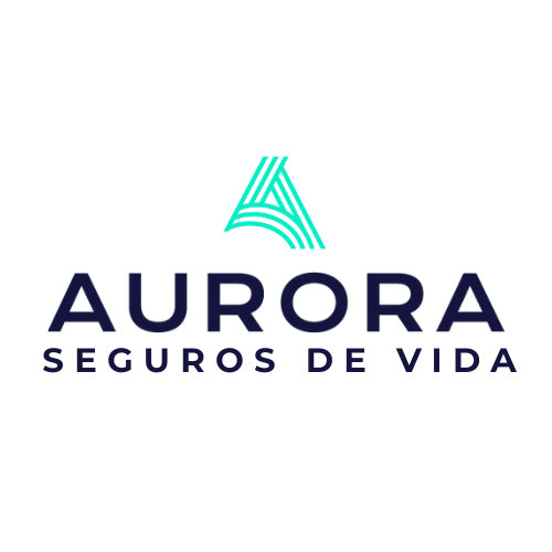 Logo Aurora fondo blanco y letra verde